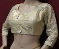 Floral Net Tissue Lace Trendy Choli / Blouse for Saree #5441483